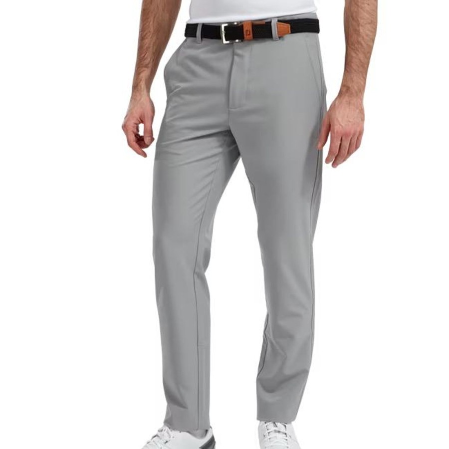 Vetements FootJoy Pantalons | Pantalon Fj Slim Fit Gris Homme