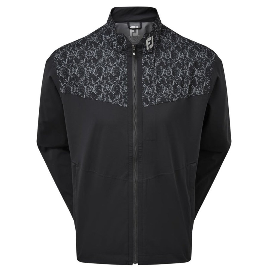 Vetements FootJoy Tenues De Pluie | Veste De Pluie Fj Hydrolite Noir Homme