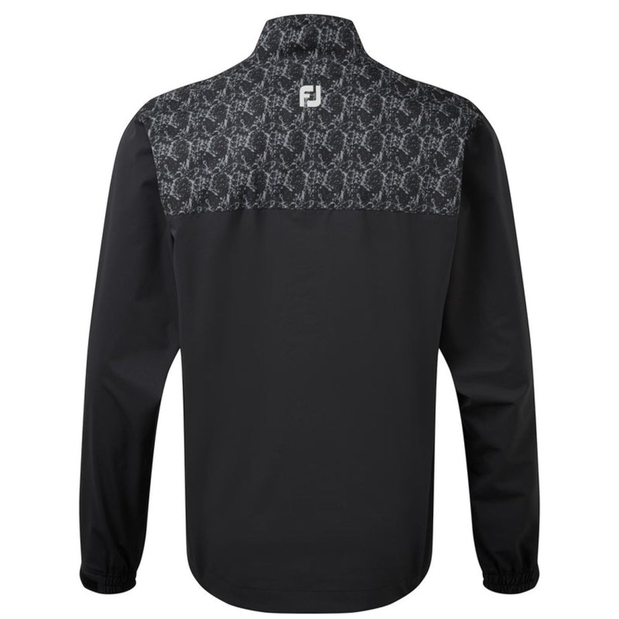 Vetements FootJoy Tenues De Pluie | Veste De Pluie Fj Hydrolite Noir Homme