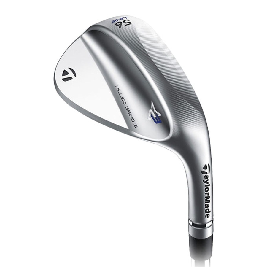 Clubs TaylorMade Club De Golf D'Occasion (Demo) | Wedge Milled Grind 3 Chrome Acier De Demo (Occasion)