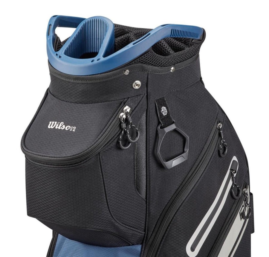 Sacs Wilson Sacs De Golf Chariot | Sac Chariot Exo Ii Noir/Bleu