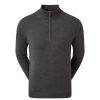 Vetements FootJoy Pulls Et Sweats | Pullover En Laine 1/2 Zip Grey Homme