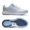 Chaussures FootJoy Chaussures De Golf Femme | Performa 99203 White/Blue Femme