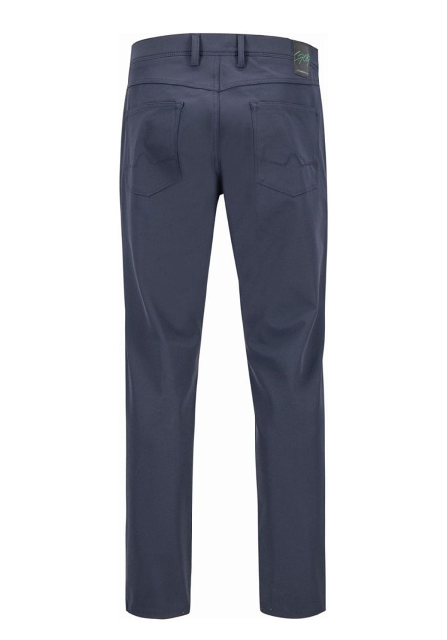 Vetements Alberto Pantalons | Pantalon Robin-G Navy Homme