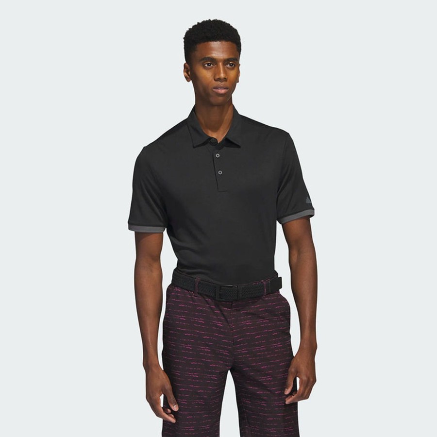 Vetements Adidas Polos | Polo Heat.Rdy Black Homme