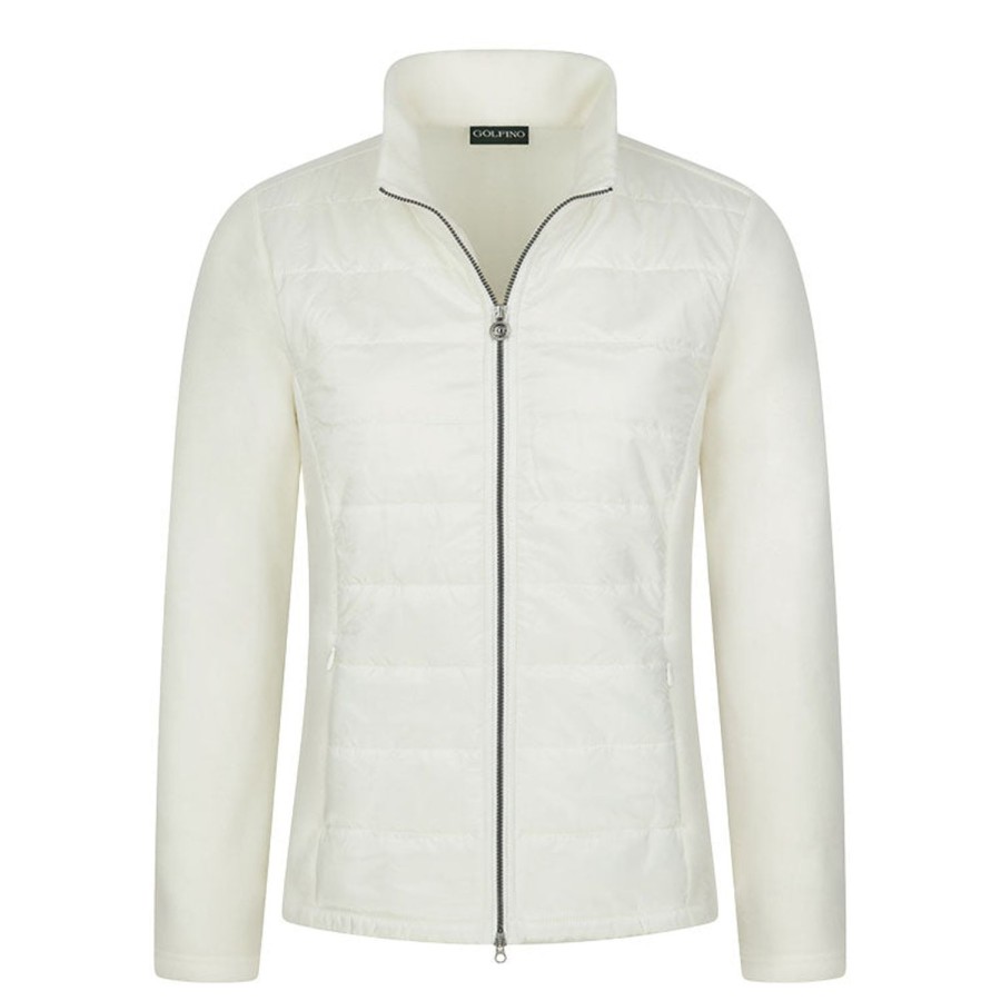 Vetements Golfino Veste Et Coupe-Vent | Veste The Antonella White Femme