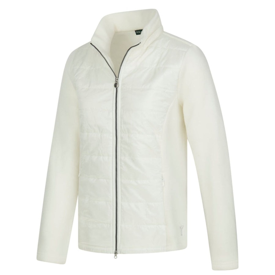 Vetements Golfino Veste Et Coupe-Vent | Veste The Antonella White Femme