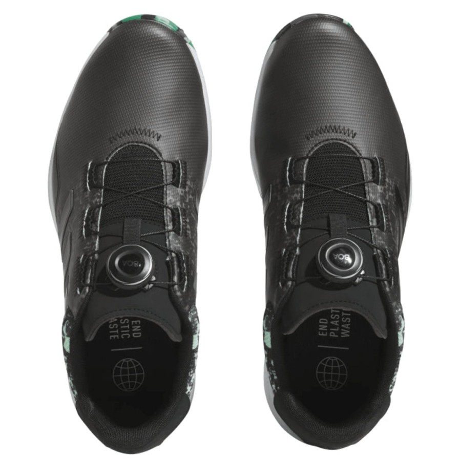 Chaussures Adidas Chaussures De Golf Homme | S2G Sl Boa Gv9417 Black Green Homme