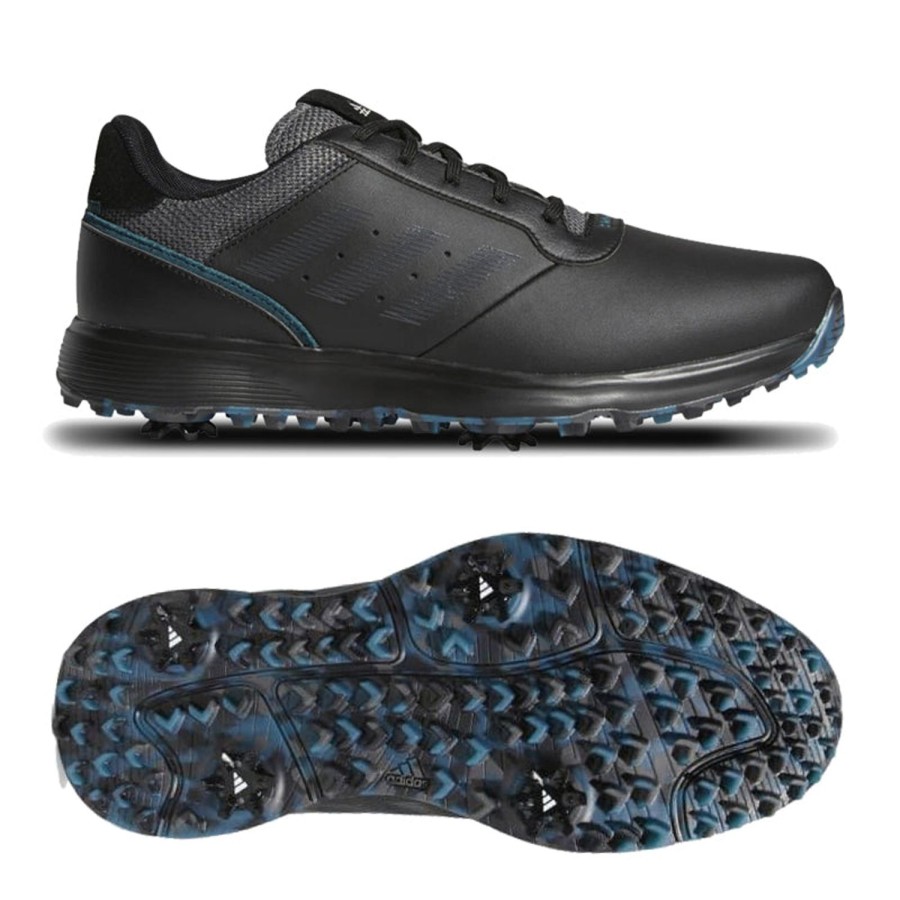 Chaussures Adidas Chaussures De Golf Homme | S2G Fw6330 Noir Homme