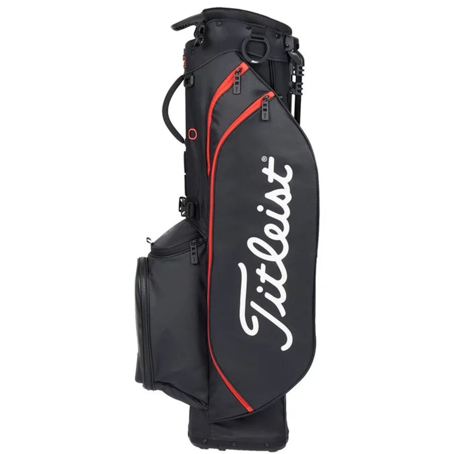 Sacs Titleist Sacs De Golf Trepied | Sac Trepied Tb23Sx4 Players 4 Black Black Red