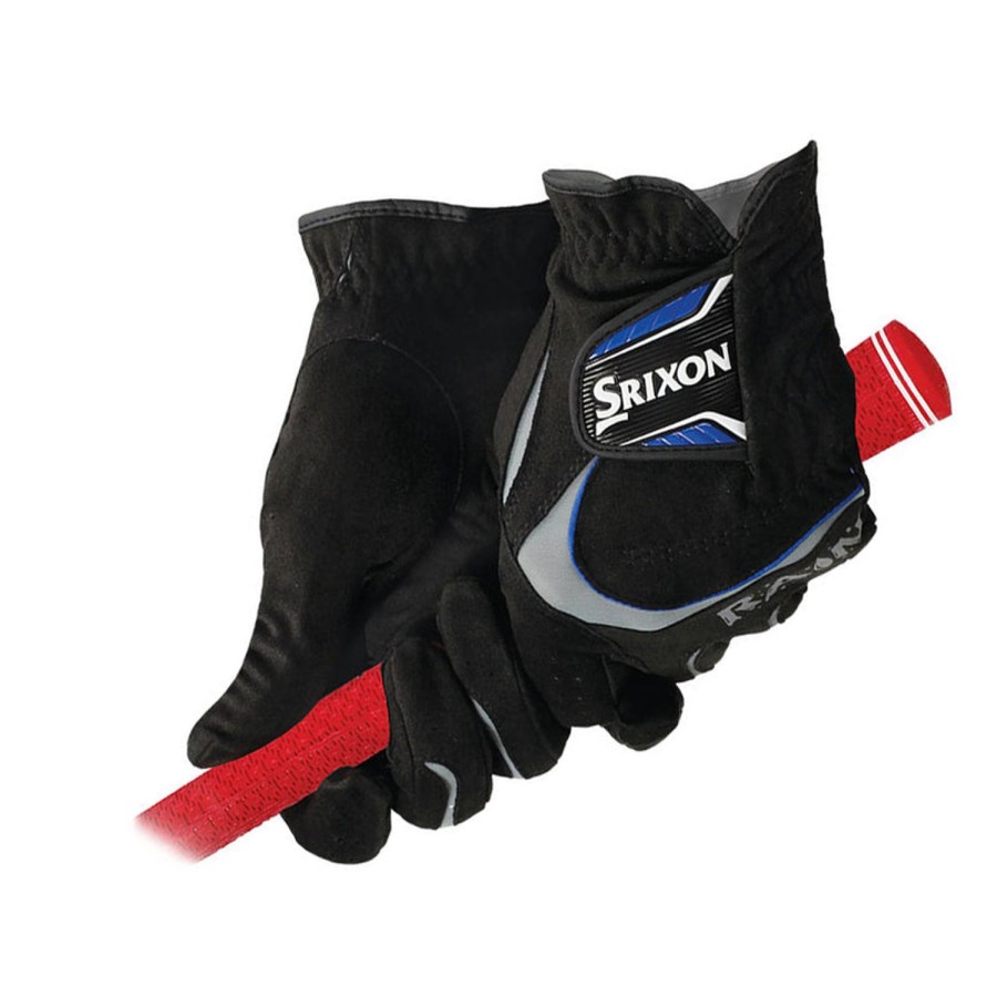 Gants Srixon Gants De Golf Homme | 2 Gants Rain Black Homme