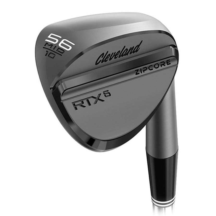 Clubs Cleveland Golf Wedges | Wedge Rtx 6 Zipcore Black Satin Acier