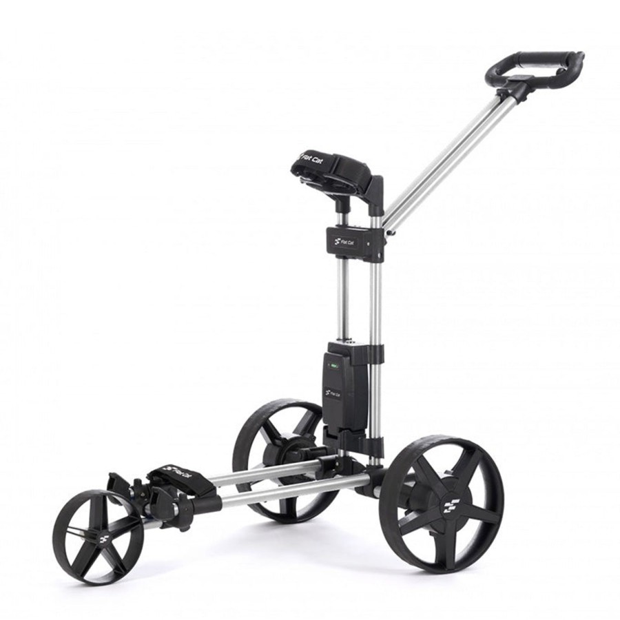 Chariots Flat Cat Chariots De Golf Electriques | Touch Hybrid Silver (Freins Moteur)