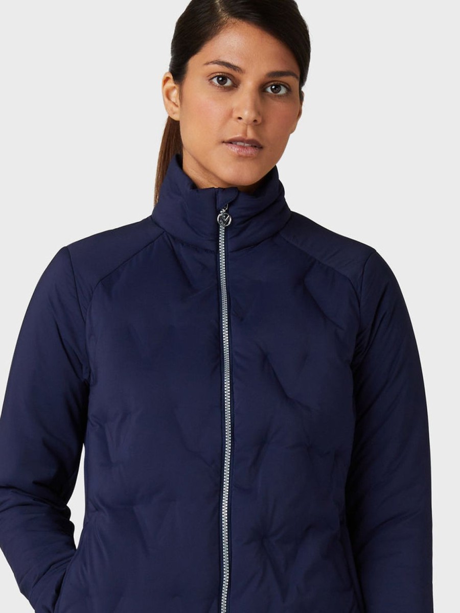 Vetements Callaway Golf Veste Et Coupe-Vent | Veste Primaloft Chev Quilted Navy Femme