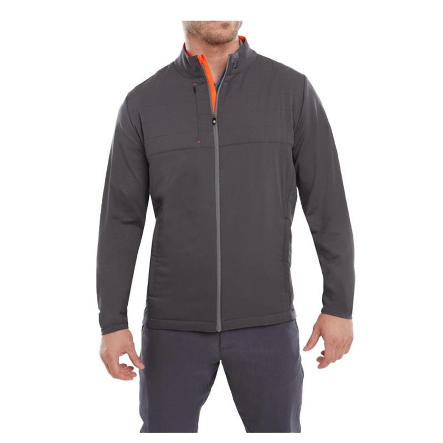 Vetements FootJoy Vestes Et Coupe-Vent | Veste Hybride Grey Homme