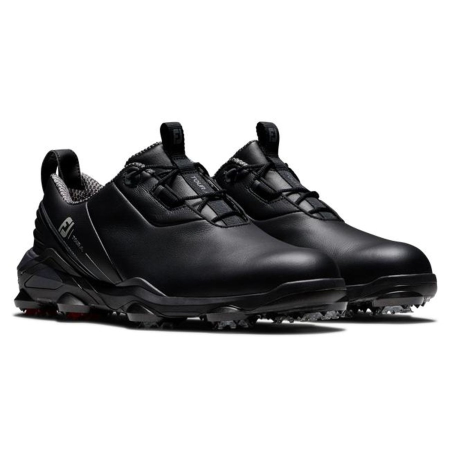 Chaussures FootJoy Chaussures De Golf Homme | Tour Alpha 55507 Black Homme