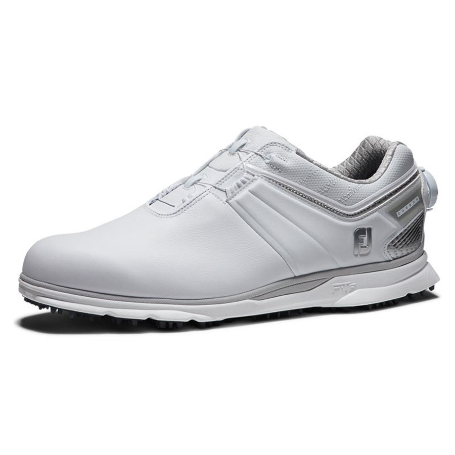 Chaussures FootJoy Chaussures De Golf Homme | Pro Sl Boa Carbon Blanc 53085 Homme