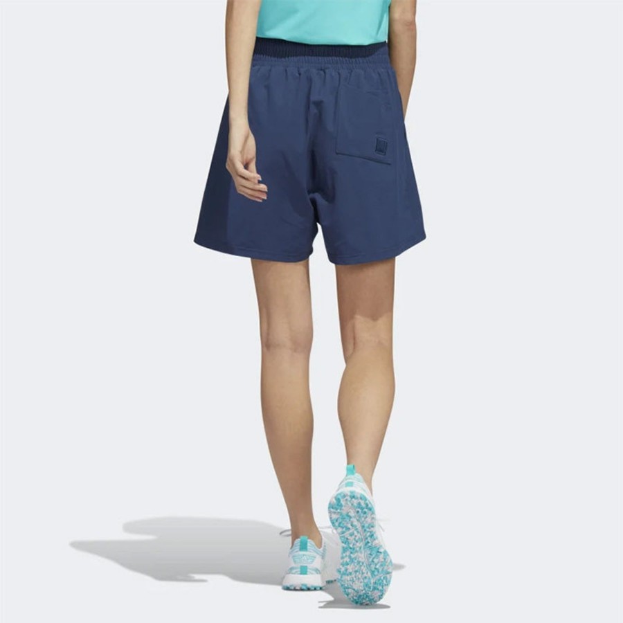 Vetements Adidas Jupes, Shorts, Pantacourts Et Robes | Short Go-To Pleated Marine Ha3489 E2 Femme