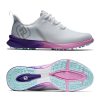 Chaussures FootJoy Chaussures De Golf Femme | Fuel Sport 90547 Blanc Rose Femme