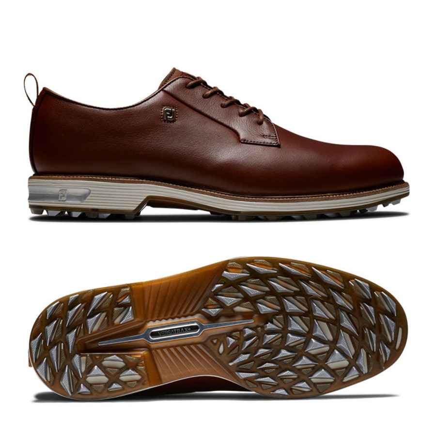 Chaussures FootJoy Chaussures De Golf Homme | Premiere Series Field 53987 Brown Homme