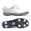 Chaussures FootJoy Chaussures De Golf Femme | Fj Premiere Series Boa 99022 Blanc Femme