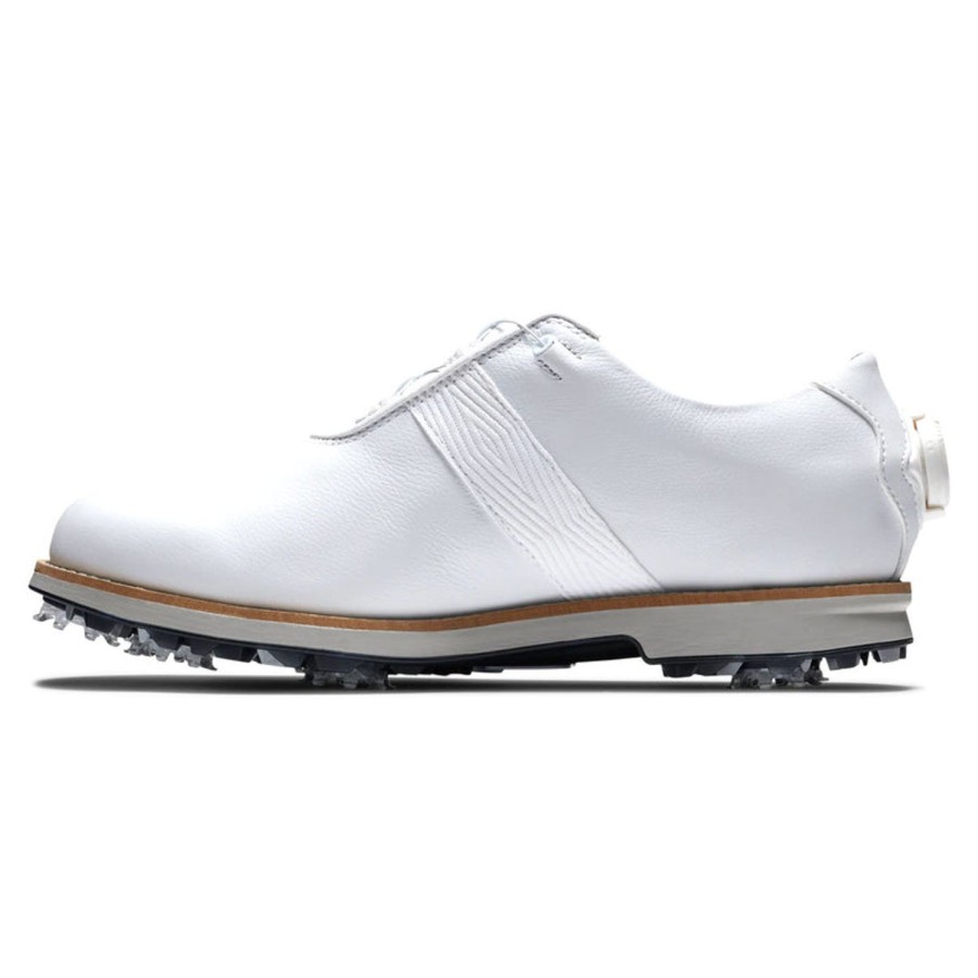 Chaussures FootJoy Chaussures De Golf Femme | Fj Premiere Series Boa 99022 Blanc Femme