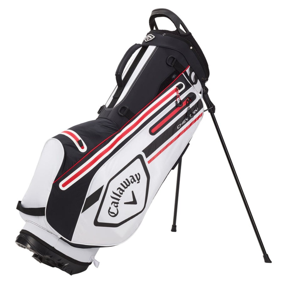 Sacs Callaway Golf Sacs De Golf Trepied | Sac Trepied Chev Dry White Black Fire