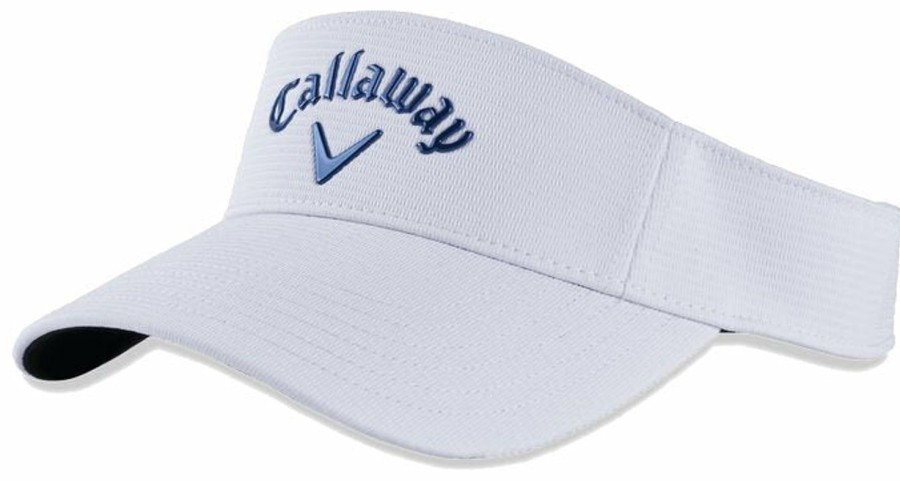 Vetements Callaway Golf Casquettes, Chapeaux Et Visieres | Visiere Liquid Metal White Navy