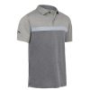 Vetements Callaway Golf Polos | Polo Soft Touch Colour Block Solid Black Lichen Homme