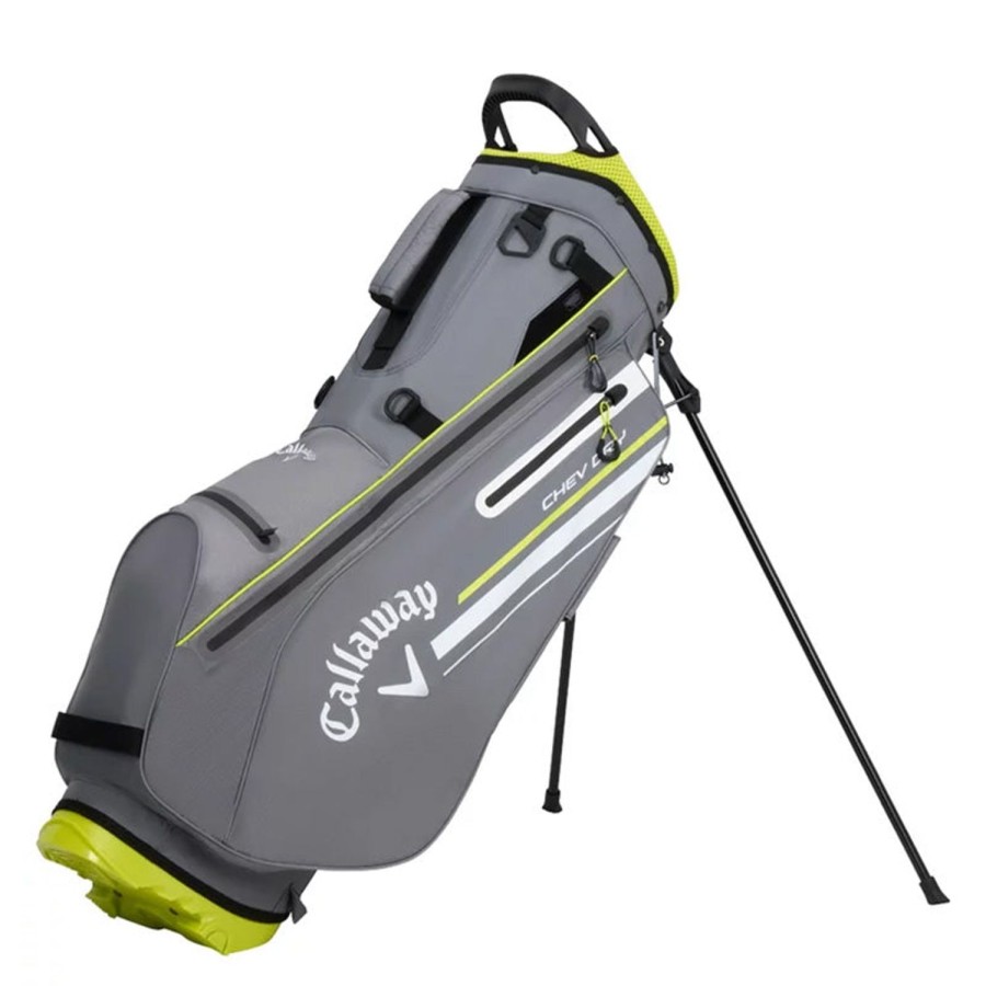 Sacs Callaway Golf Sacs De Golf Trepied | Sac Trepied Chev Dry Charcoal Florescent Yellow