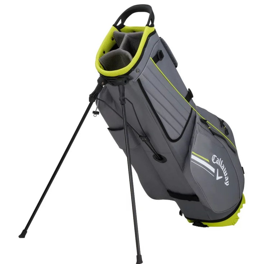 Sacs Callaway Golf Sacs De Golf Trepied | Sac Trepied Chev Dry Charcoal Florescent Yellow