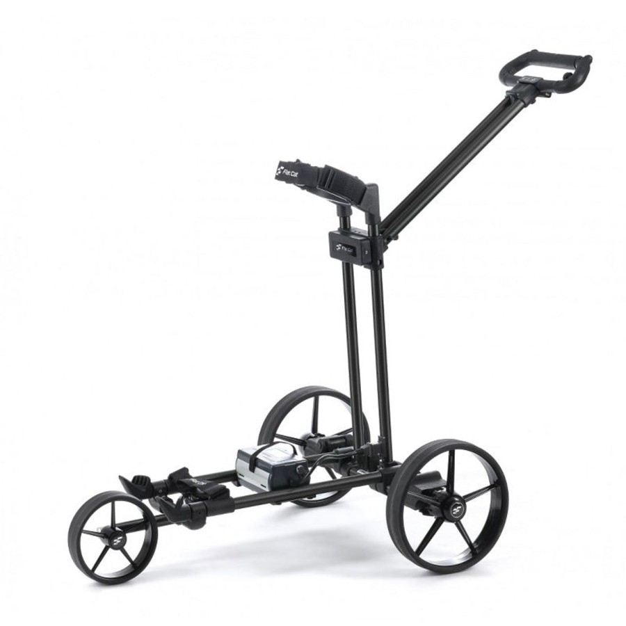 Chariots Flat Cat Chariots De Golf Electriques | Ahead Telecommande Black (Freins Moteur)