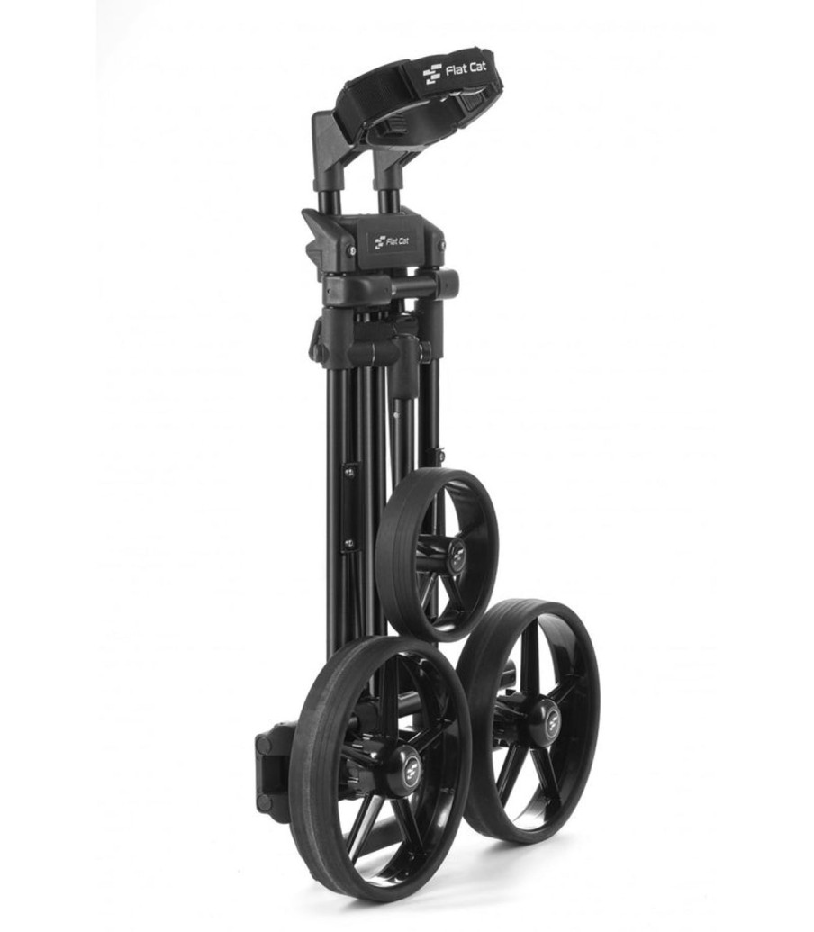 Chariots Flat Cat Chariots De Golf Electriques | Ahead Telecommande Black (Freins Moteur)