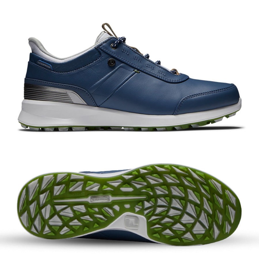 Chaussures FootJoy Chaussures De Golf Femme | Fj Stratos 90112 Marine Femme