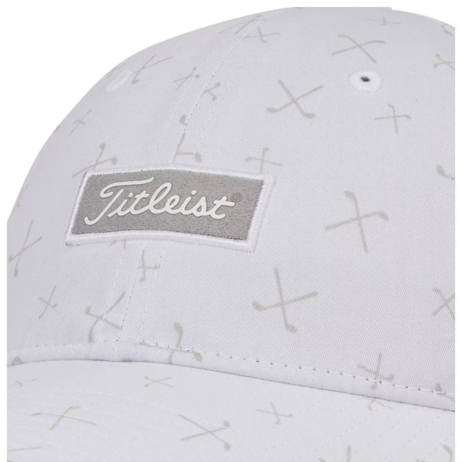 Vetements Titleist Casquettes, Chapeaux Et Visieres | Casquette Charleston Prints White Femme