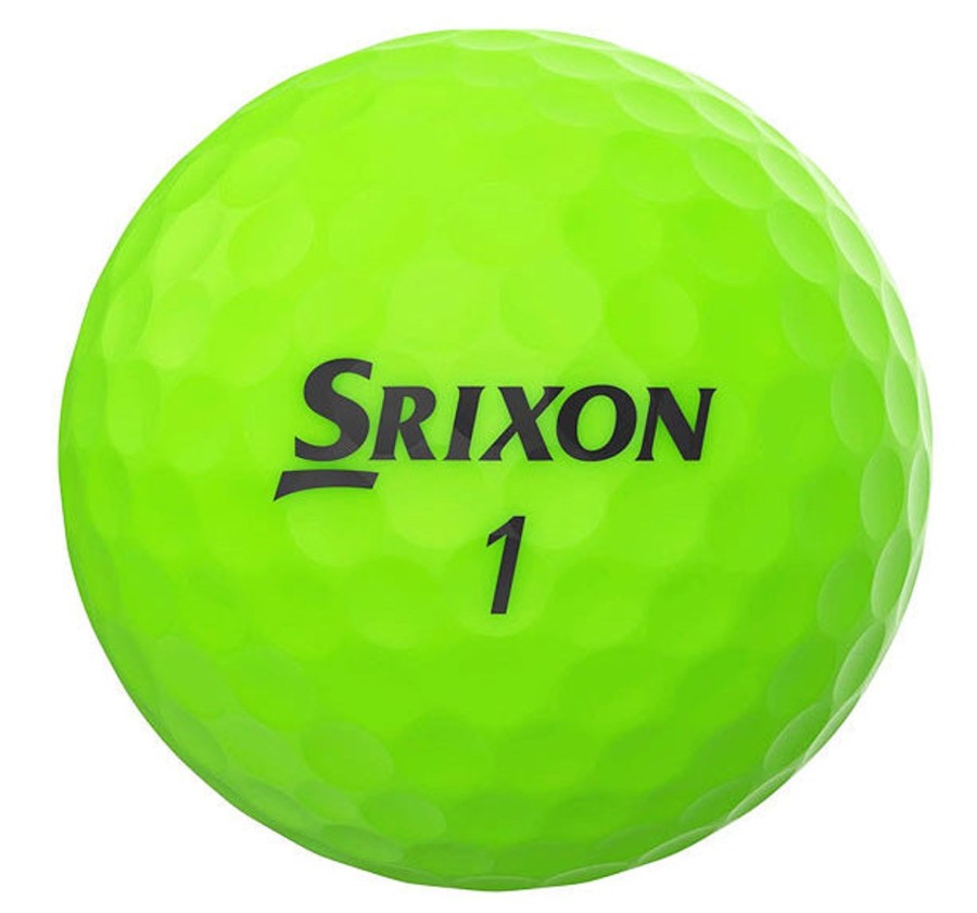 Balles Srixon Balles De Golf Srixon | 12 Balles De Golf Soft Feel Brite Mate Vert