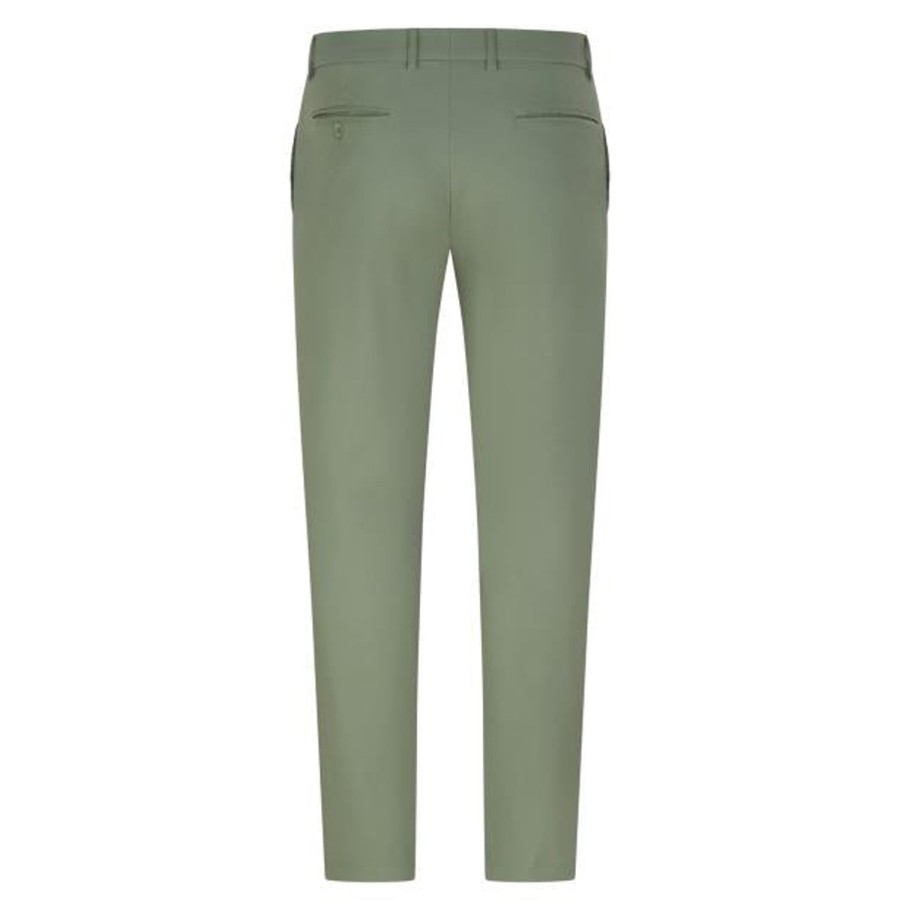 Vetements Golfino Pantalons | Pantalon De Golf En Stretch Technique Sea Spray Homme