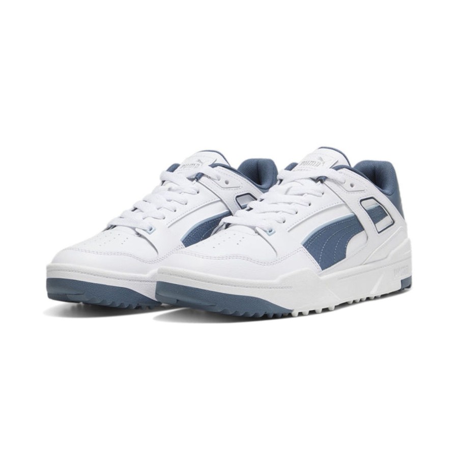 Chaussures Puma Chaussures De Golf Homme | Slipstream White-Evening Sky Homme