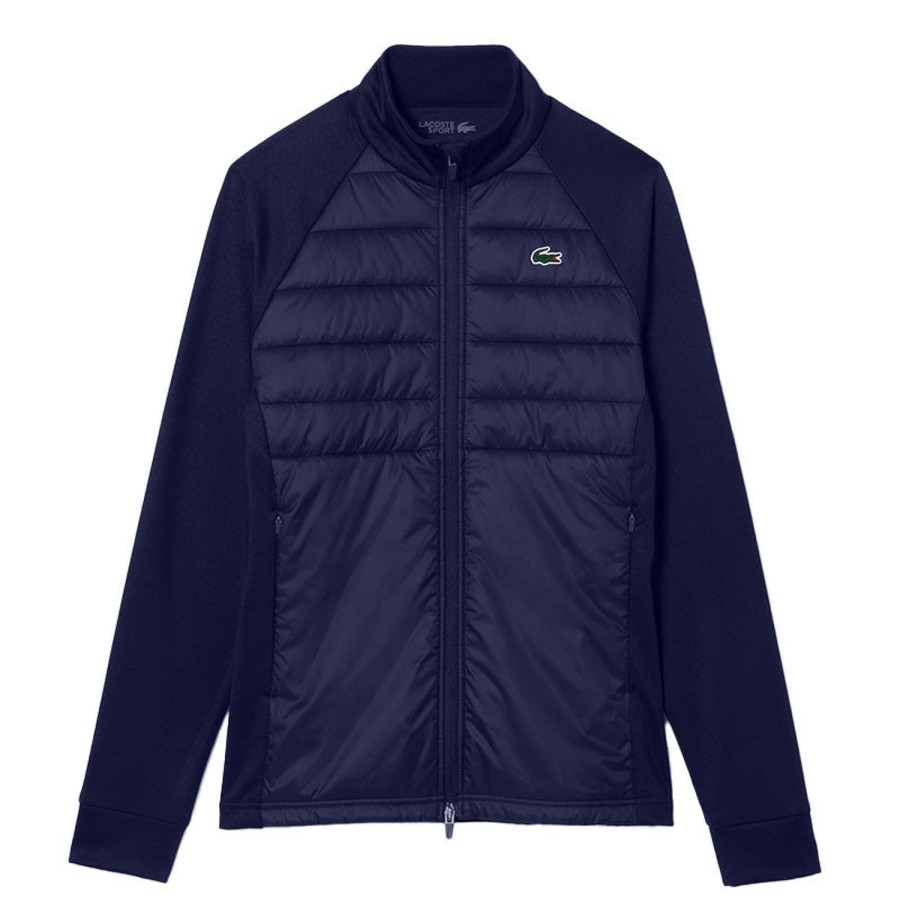 Vetements Lacoste Vestes Et Coupe-Vent | Veste Coupe-Vent Isolant Navy Homme