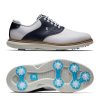 Chaussures FootJoy Chaussures De Golf Homme | Fj Traditions 57899 Blanc/Marine Homme