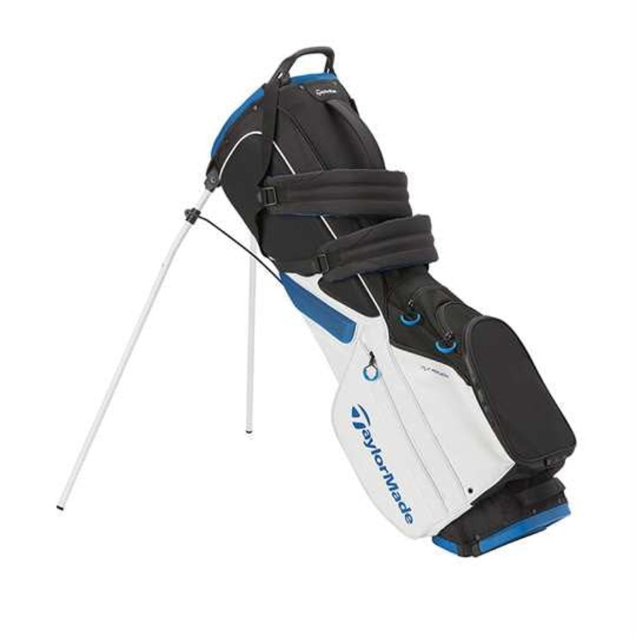 Sacs TaylorMade Sacs De Golf Trepied | Sac Trepied Flextech Blanc/Noir/Bleu