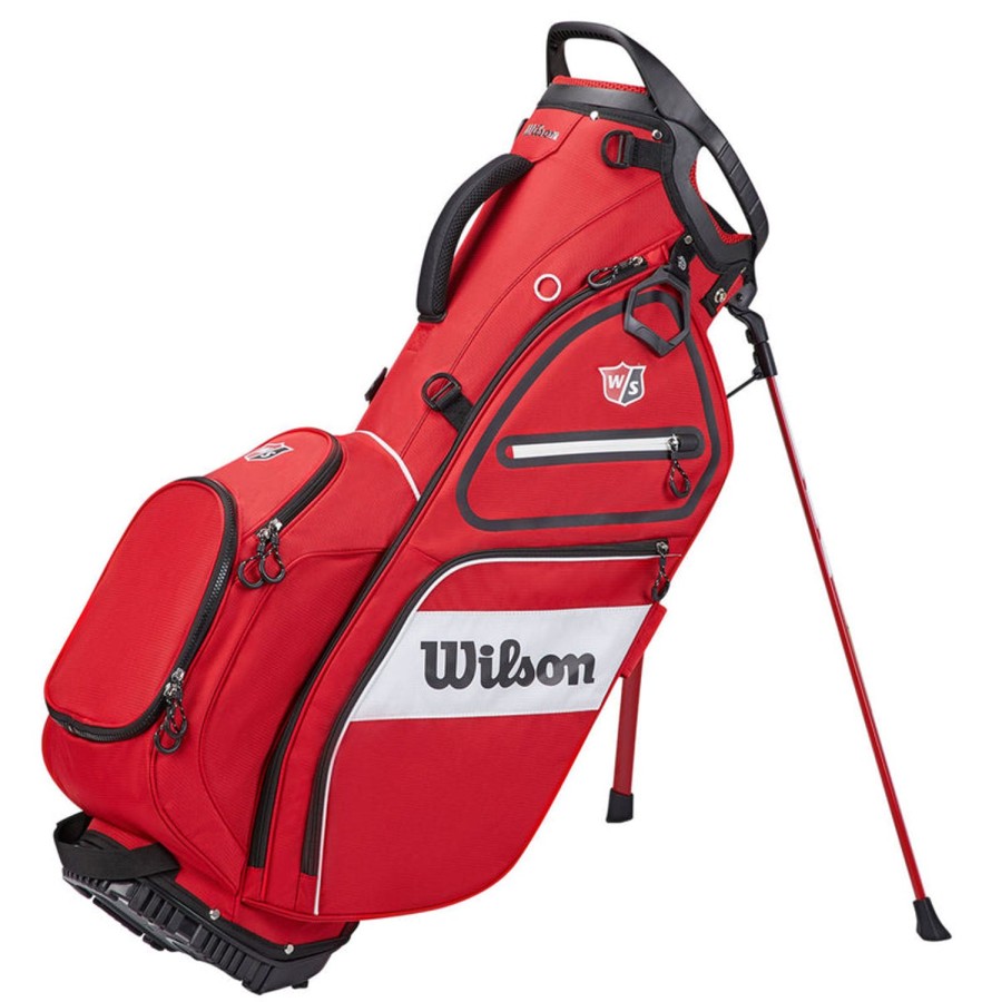 Sacs Wilson Sacs De Golf Trepied | Sac Trepied Exo Ii Rouge/Blanc