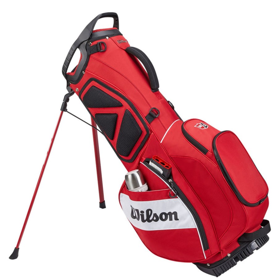 Sacs Wilson Sacs De Golf Trepied | Sac Trepied Exo Ii Rouge/Blanc