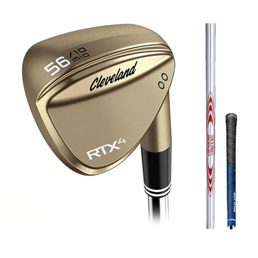 Clubs Cleveland Golf Wedges | Wedge Rtx 4 Tour Raw Acier