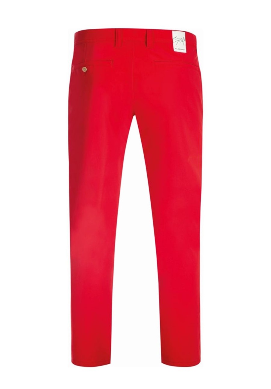 Vetements Alberto Pantalons | Pantalon Rookie Rouge Homme