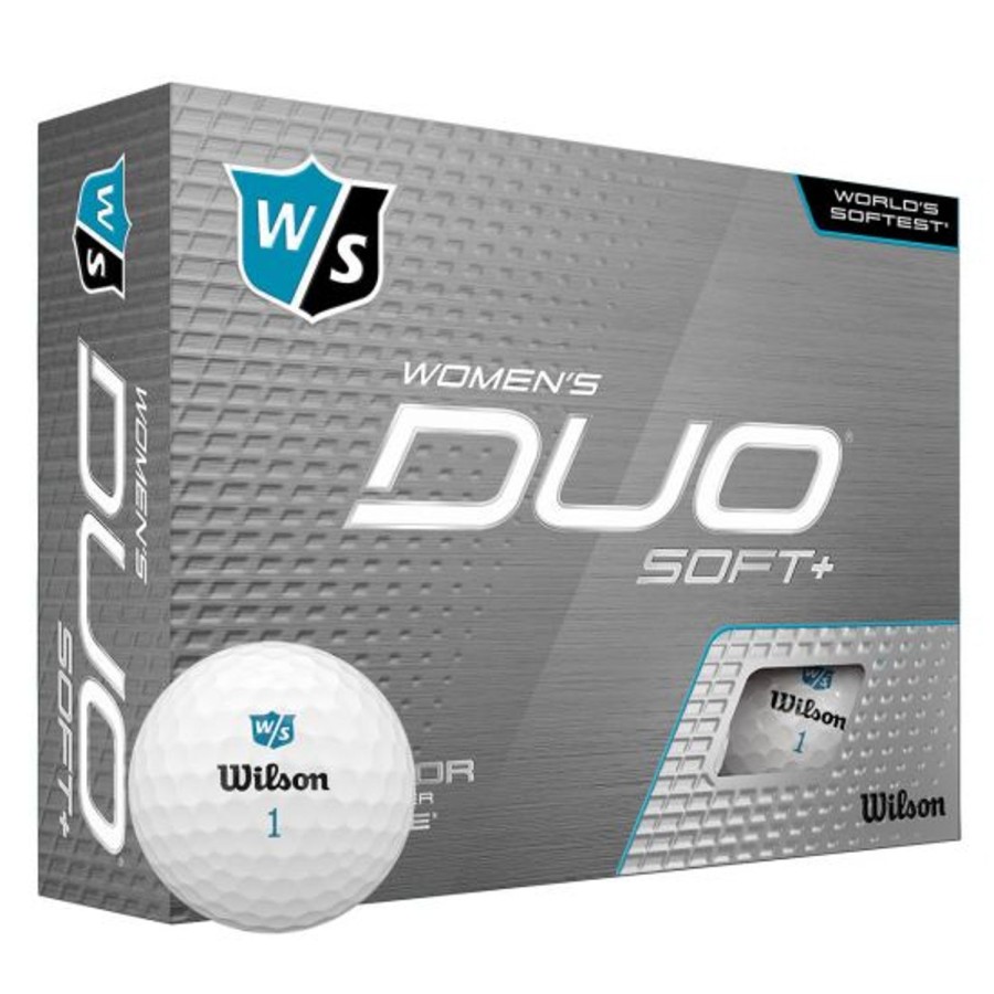 Balles Wilson Balles De Golf | 12 Balles De Golf Duo Soft + Femme 2022