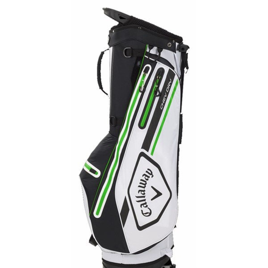 Sacs Callaway Golf Sacs De Golf Trepied | Sac Trepied Chev Dry White Black Green