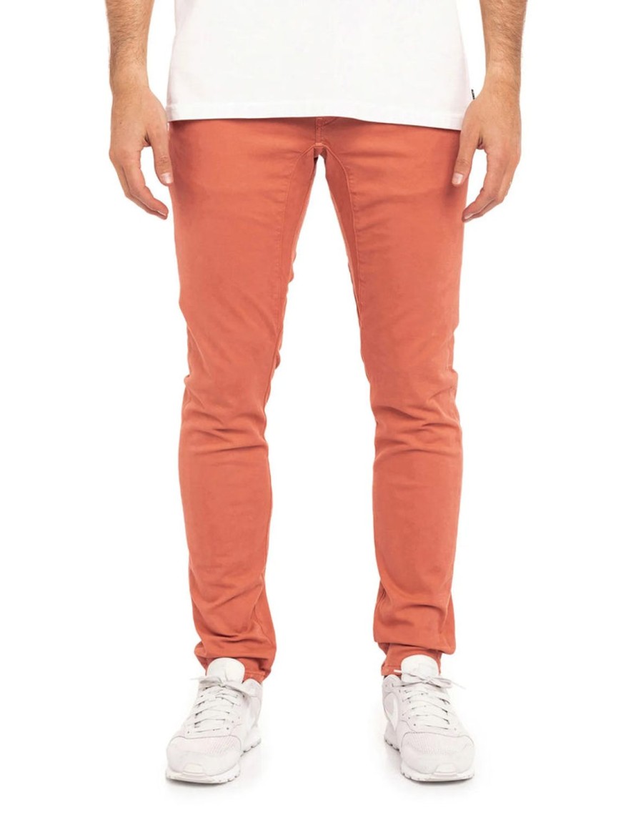 Vetements Pull In Pantalons | Pantalon Dening Chino Salmon Homme