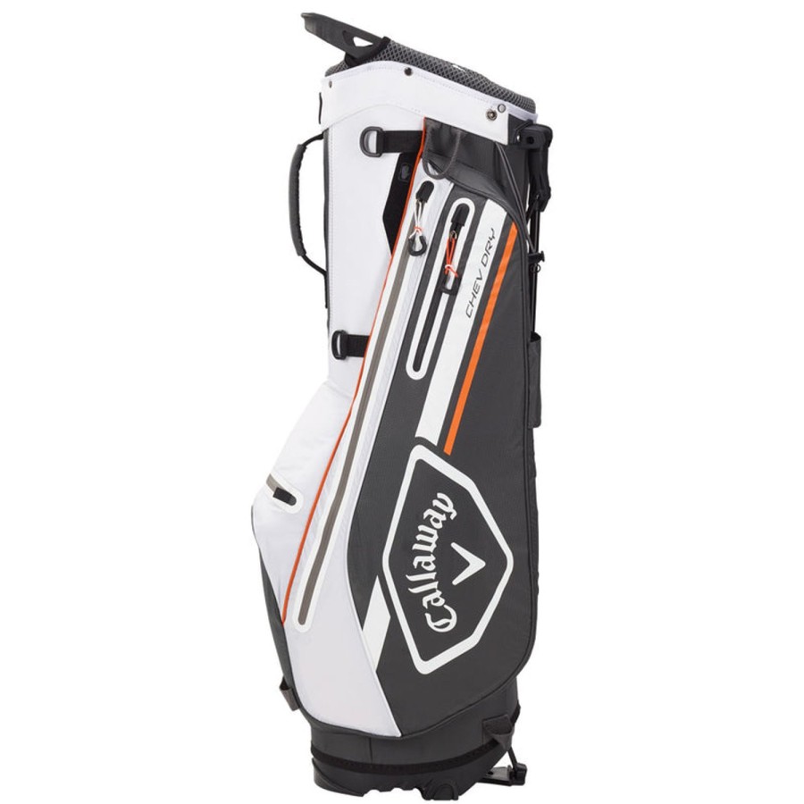 Sacs Callaway Golf Sacs De Golf Trepied | Sac Trepied Chev Charcoal/Blanc/Fire