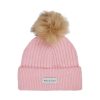 Vetements Rohnisch Bonnets Et Echarpes | Bonnet Pom Coral Blush Femme